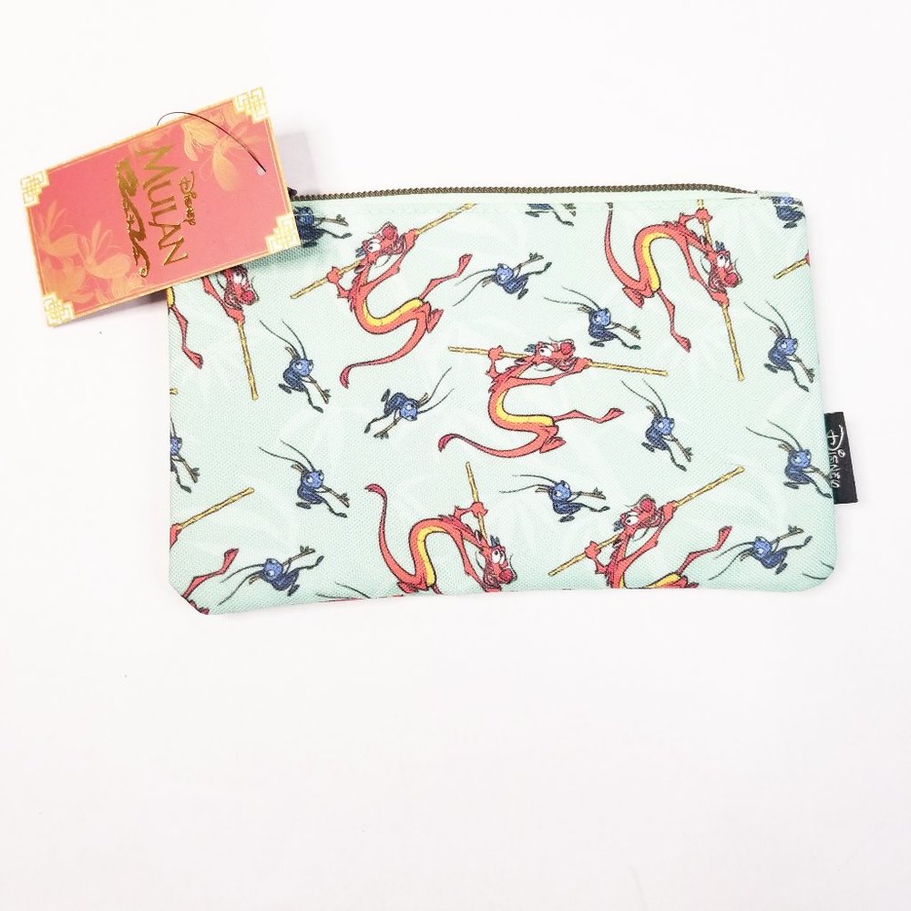 Loungefly Disney Mulan Mushu & Cri-kee Pouch